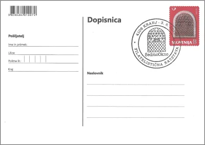 SEDMO OKNO FILATELISTIČNA RAZSTAVA